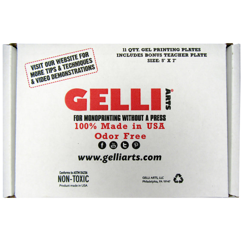 3x5" Gelli Arts® Class Pack-24 Plates