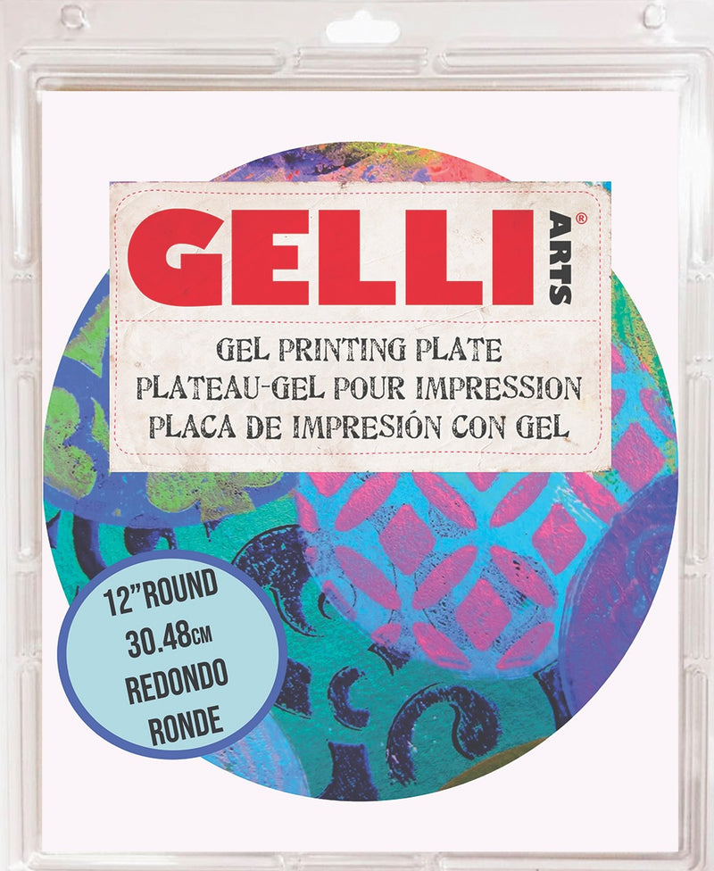 GELLI ARTS® | Gel Printing plate - rond