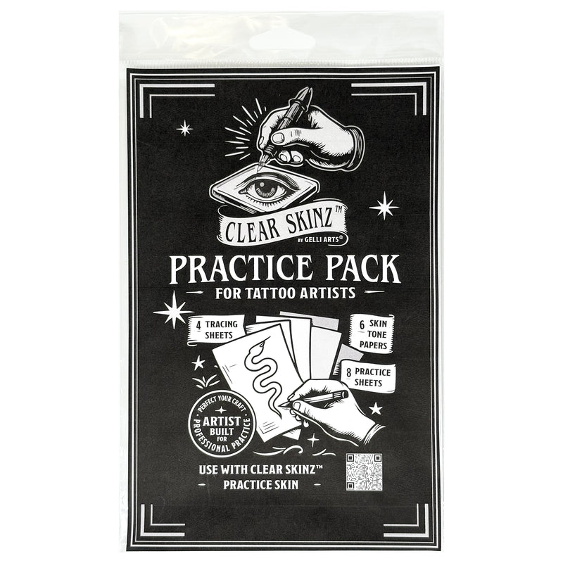 New! CLEAR SKINZ™ PRACTICE PACK  by GELLI ARTS®