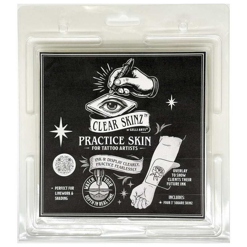 New! CLEAR SKINZ™ PRACTICE PACK  by GELLI ARTS®