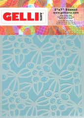 NEW Gaultheria Stencil - Designed by Marsha Valk! (5x7