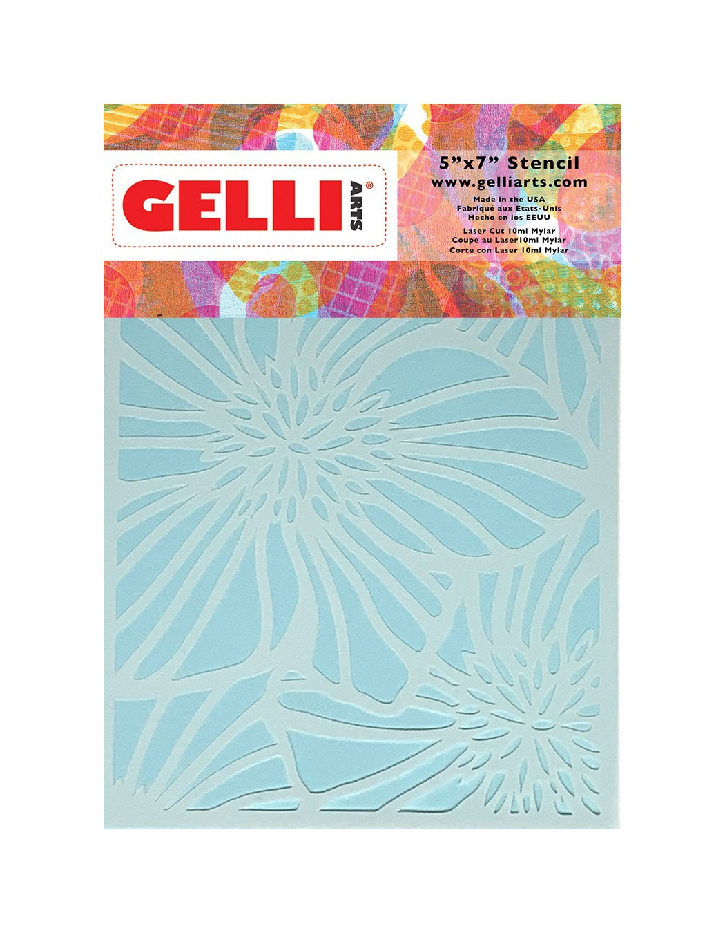 Gelli Arts Gel Printing Plate - 8 X 10 Gel Plate, Reusable Gel