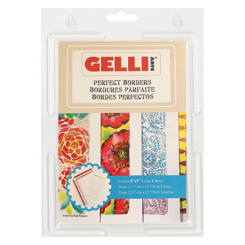 Gelli Arts Gel Printing Plate - 8 X 10 Gel Plate, Reusable Gel