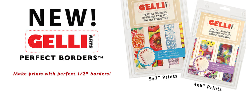 Rainbow Silks : Gelli Arts Gel printing Plate 5x7in (1 left) in Gel Plates  category