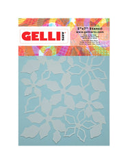 NEW Poinsettia Stencil - Designed by Giovanna Zara! (5x7