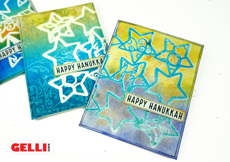 NEW Holiday Stars Stencil - Designed by Giovanna Zara! (5x7")