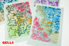 NEW Holiday Stars Stencil - Designed by Giovanna Zara! (5x7