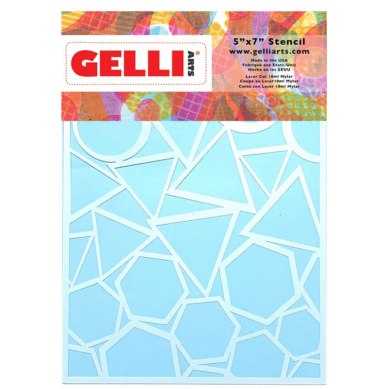 Geo Stencil - Designed by Giovanna Zara! (5x7")