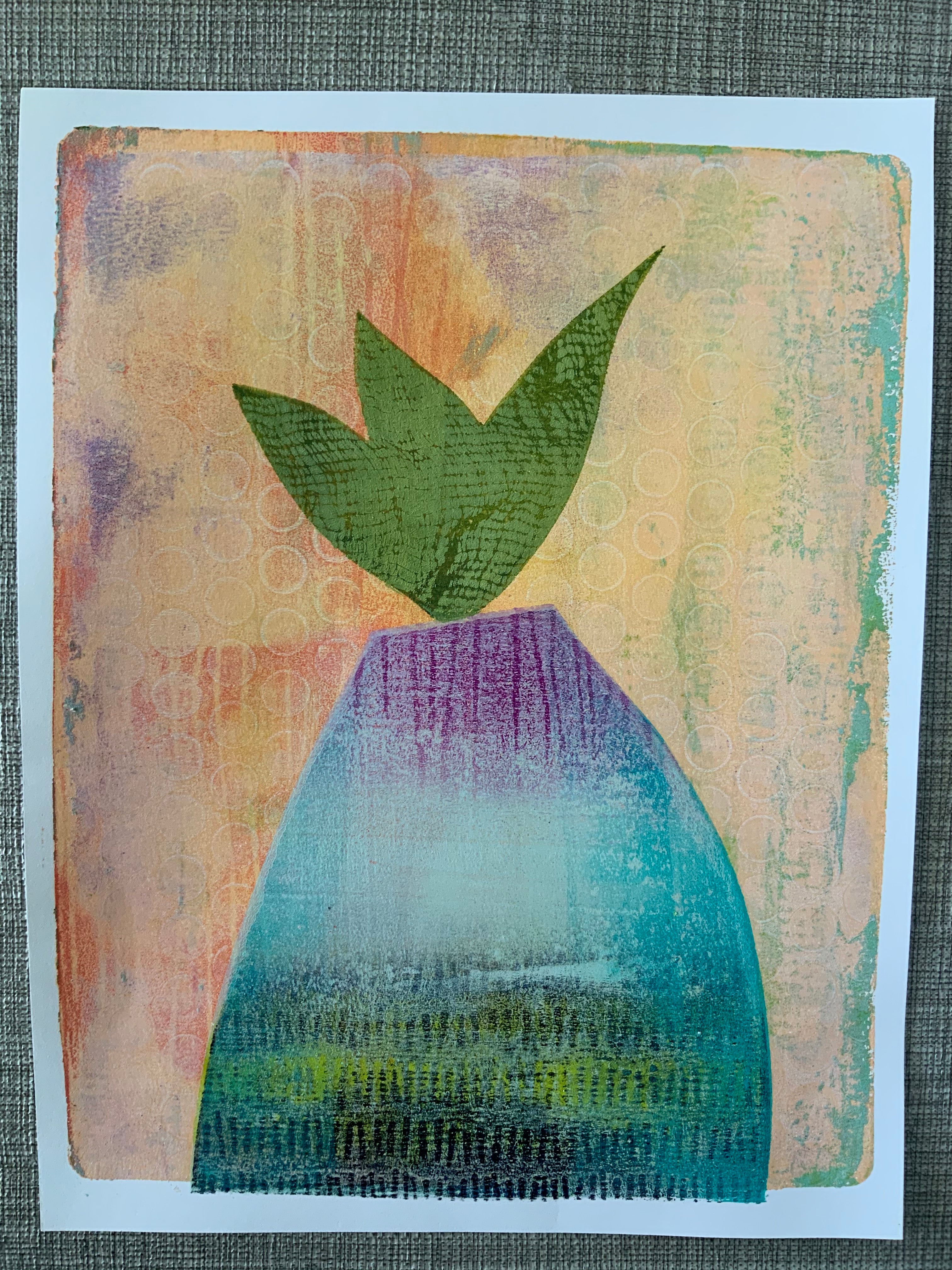 Online Class: Layered Gel Printing with the Gelli Arts® Mini Placement Tool