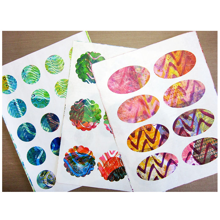 Minis-Oval, Rectangle, Hexagon