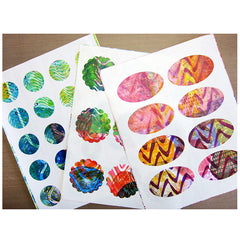 Minis-Oval, Rectangle, Hexagon