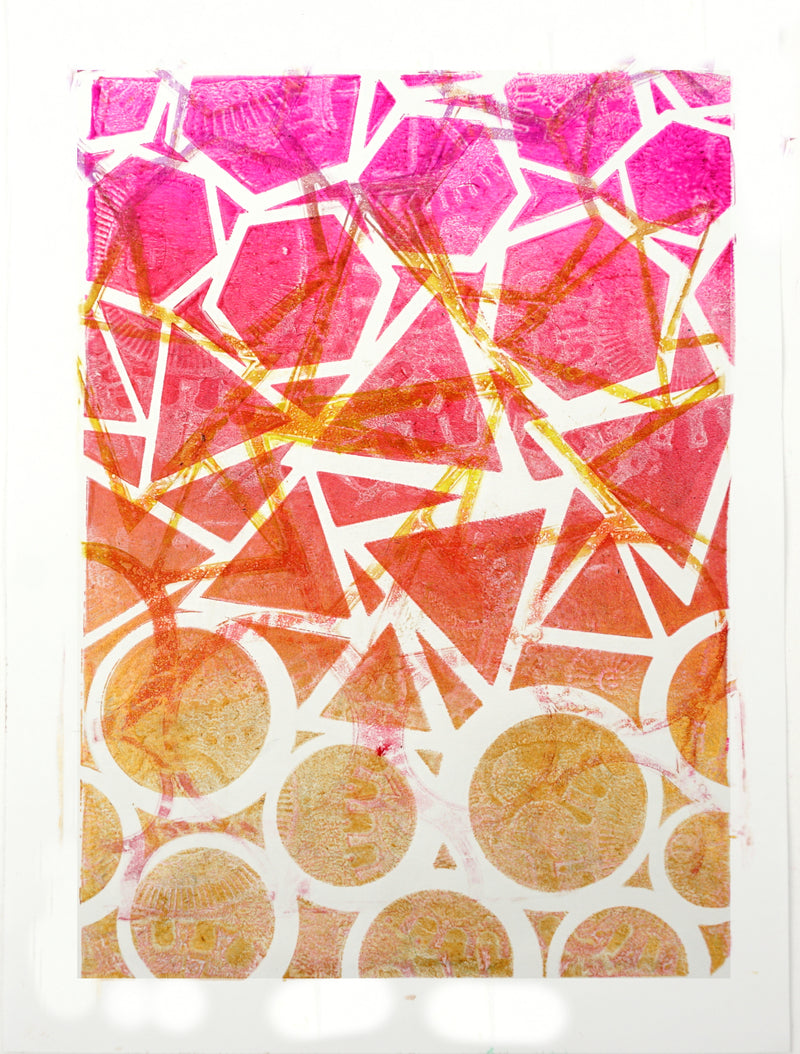 Geo Stencil - Designed by Giovanna Zara! (5x7")