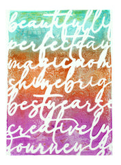 Script Stencil - Designed by Giovanna Zara! (5x7